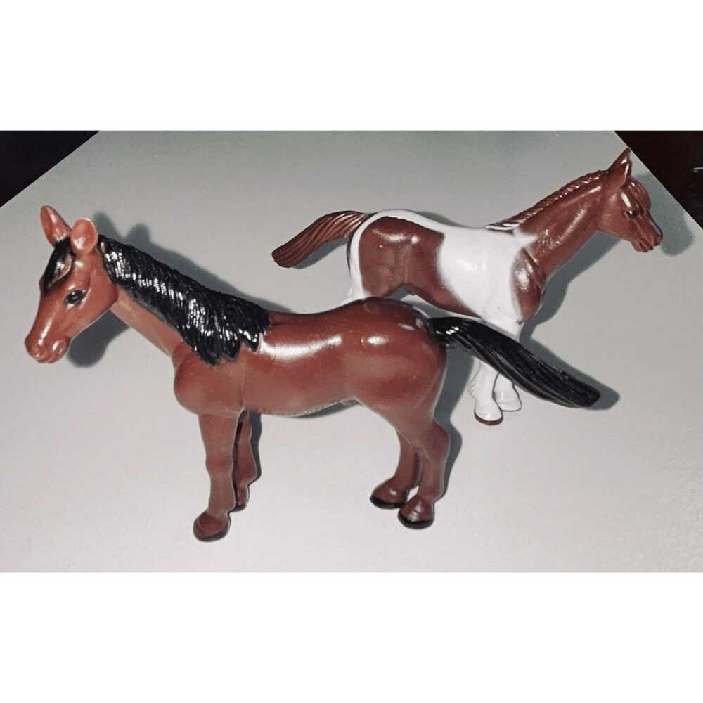 Decopac Horses Cake Topper 2 Mini Horse Toy‎ Set Pony